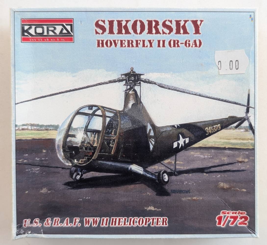 KORA 7269 SIKORSKY HOVERFLY II R-6A Aircraft Model Kits