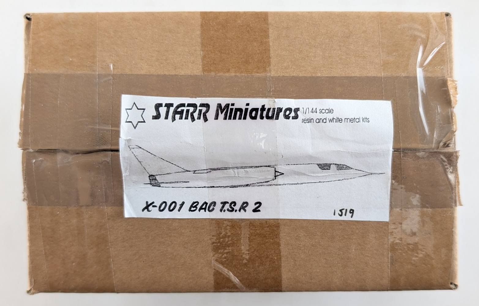 STARR MINIATURES 1519 X-001 BAC TSR 2 Aircraft Model Kits
