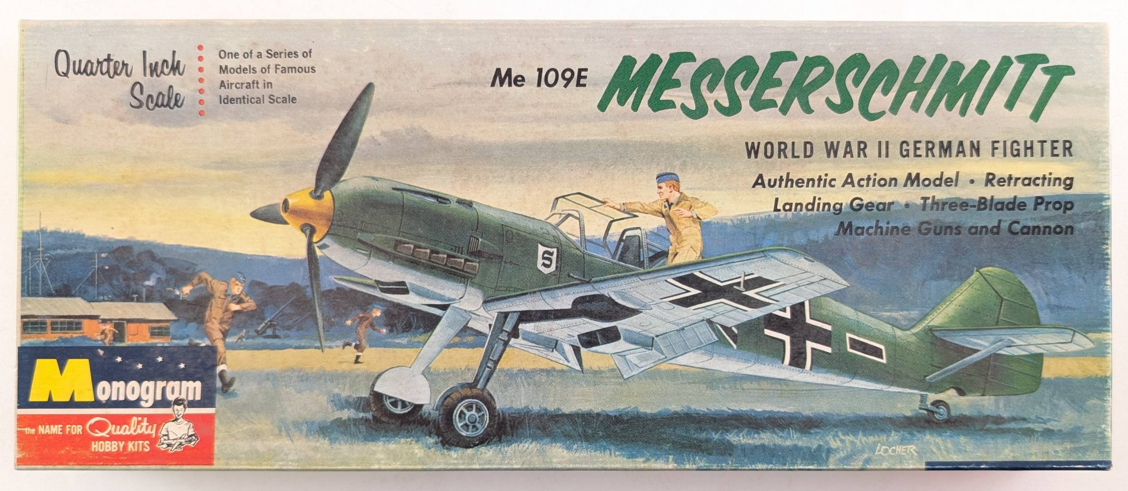 MONOGRAM PA74 ME109E MESSERSCHMITT Aircraft Model Kits