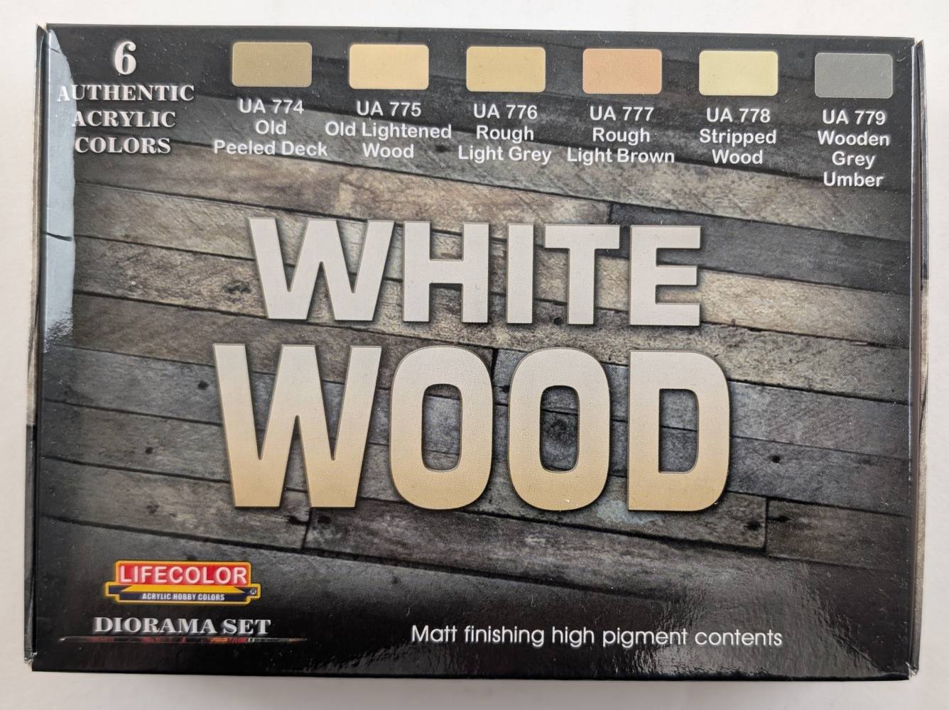 LIFE COLOUR CS38 WHITE WOOD Paint & Accessories