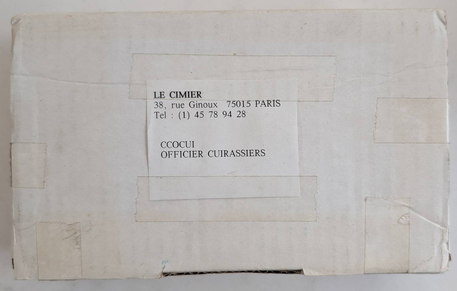 LE CIMIER OFFICIER CUIRASSIERS Model Figures