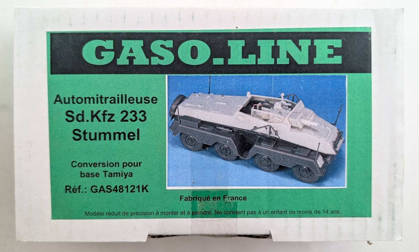 GASO LINE 48121K SD.KFZ 233 STUMMEL Conversion Sets