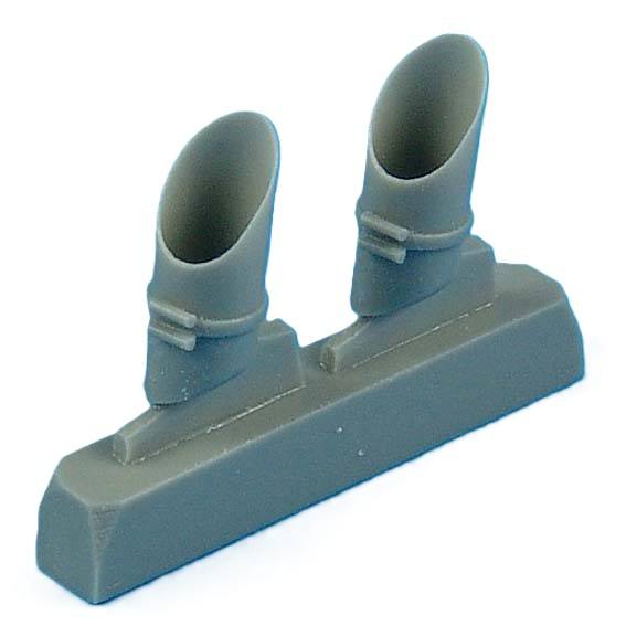 QUICKBOOST.NET QB 48 103 TBM-1/3 AVENGER EXHAUST Conversion Sets