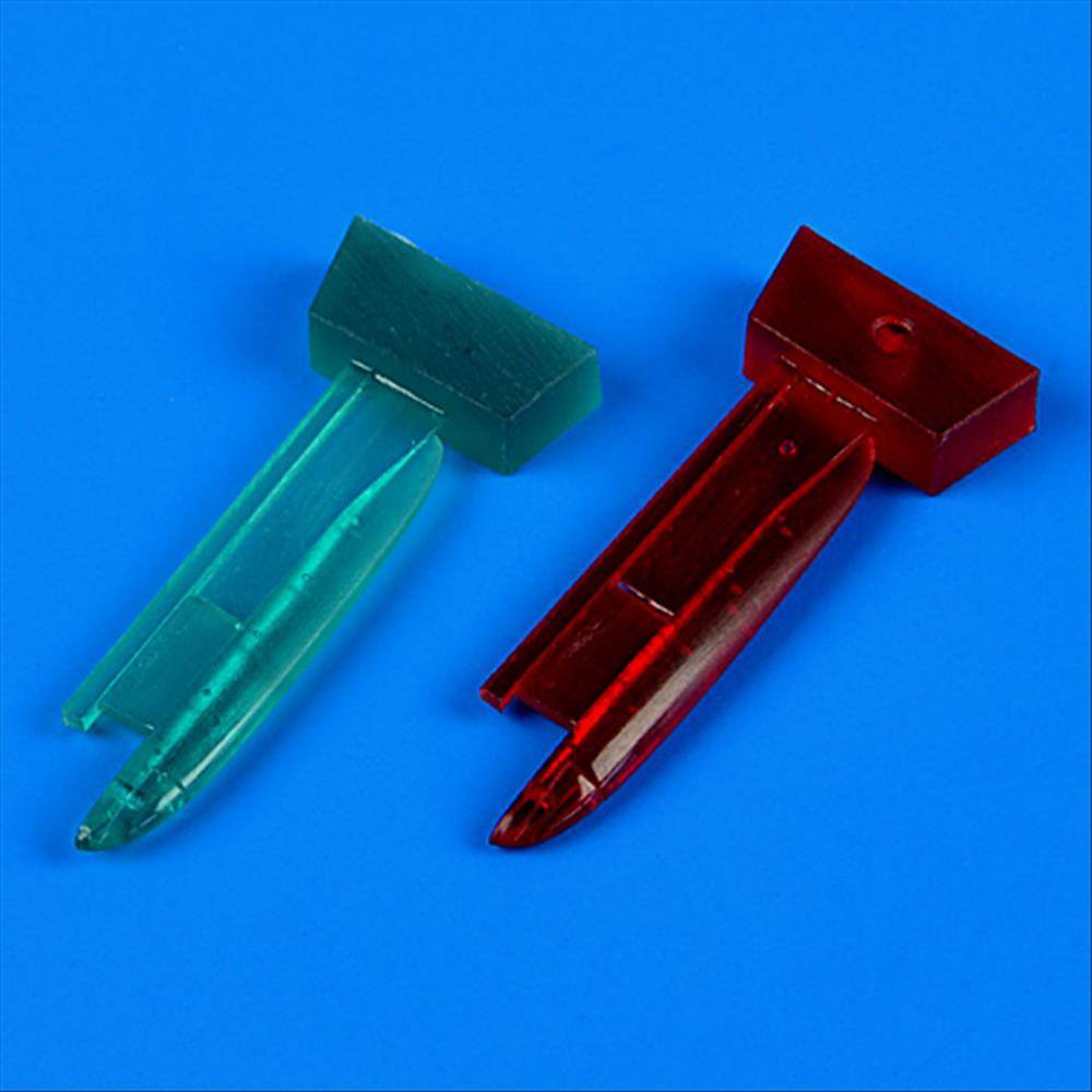 QUICKBOOST.NET QB 72 428 MESSERSCHMITT BF 110G POSITION LIGHTS Conversion Sets