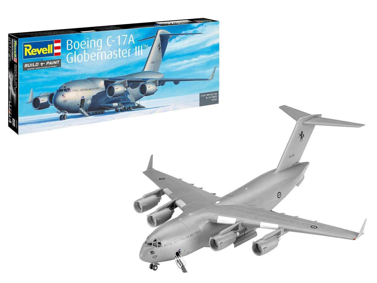REVELL 03747 BOEING C-17A GLOBEMASTER III Airliners Model Kits