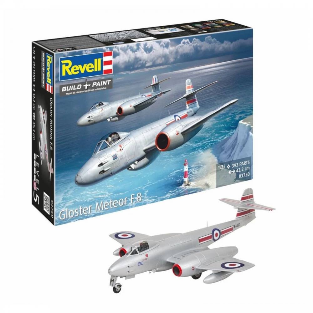 REVELL 03750 GLOSTER METEOR F.8 UK SALE ONLY Aircraft Model Kits