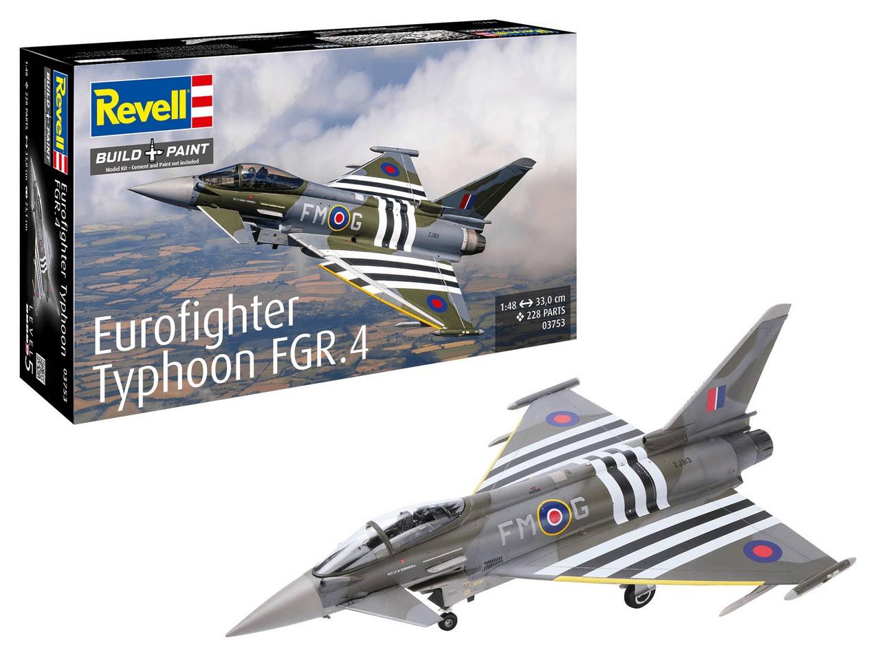 REVELL 03753 EUROFIGHTER TYPHOON FGR.4 Aircraft Model Kits