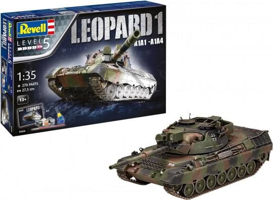 REVELL 05656 LEOPARD 1 A1A1-A1A4 GIFT SET Military Model Kits