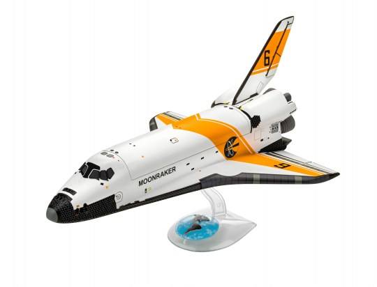 REVELL  05665 MOONRAKER SPACE SHUTTLE  JAMES BOND 007 MOONRAKER  GIFT SET Space Model kits