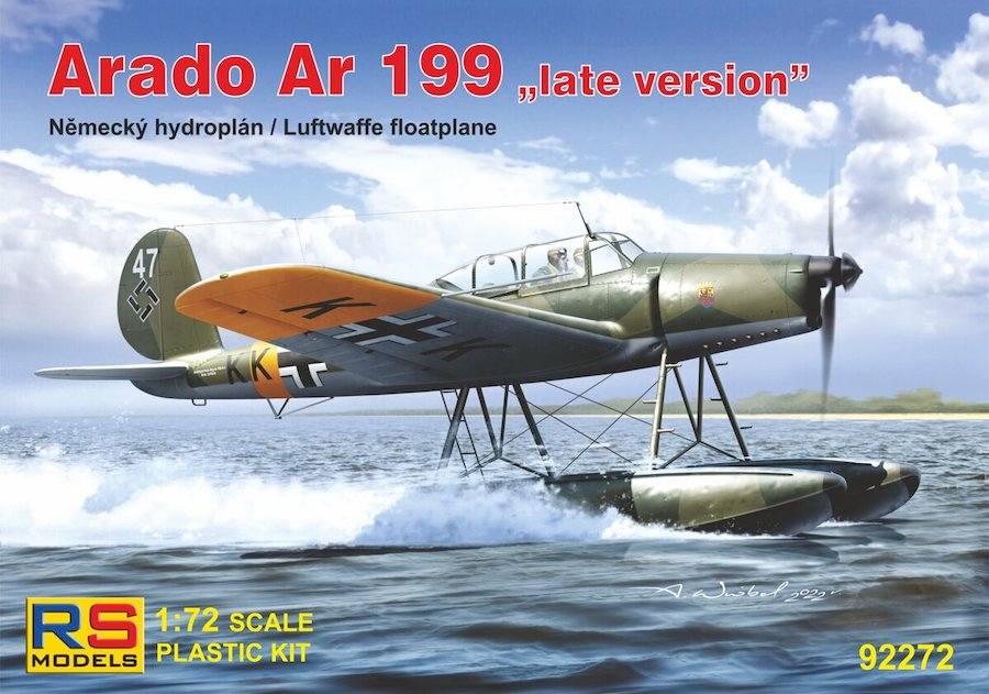 RS MODELS 92272 ARADO AR 199 LATE VERSION Aircraft Model Kits