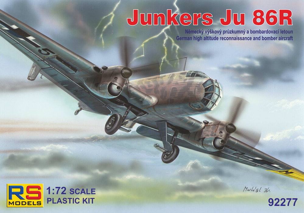 RS MODELS 92277 JUNERS JU 86R Aircraft Model Kits
