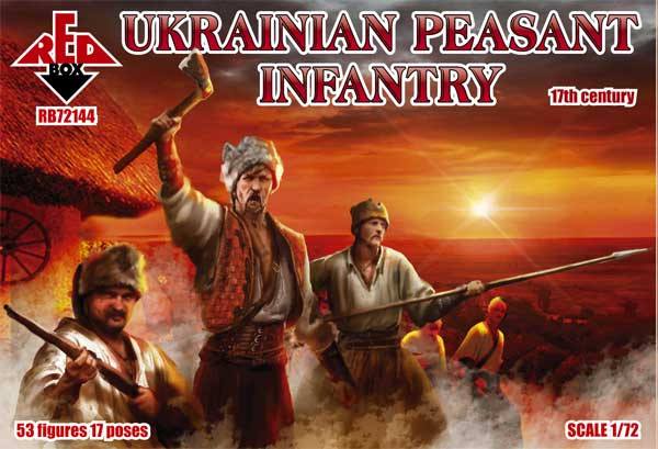 RED BOX 72144 UKRAINIAN PEASANT INFANTRY Model Figures