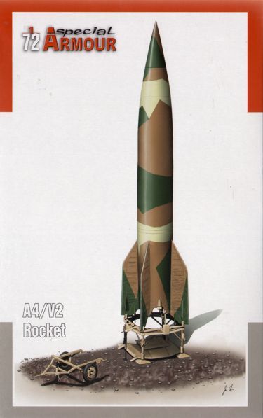 SPECIAL ARMOUR 72003 A4/V2 ROCKET Military Model Kits