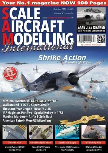 SCALE AIRCRAFT MODELLING VOLUME 40 ISSUE 08 Books