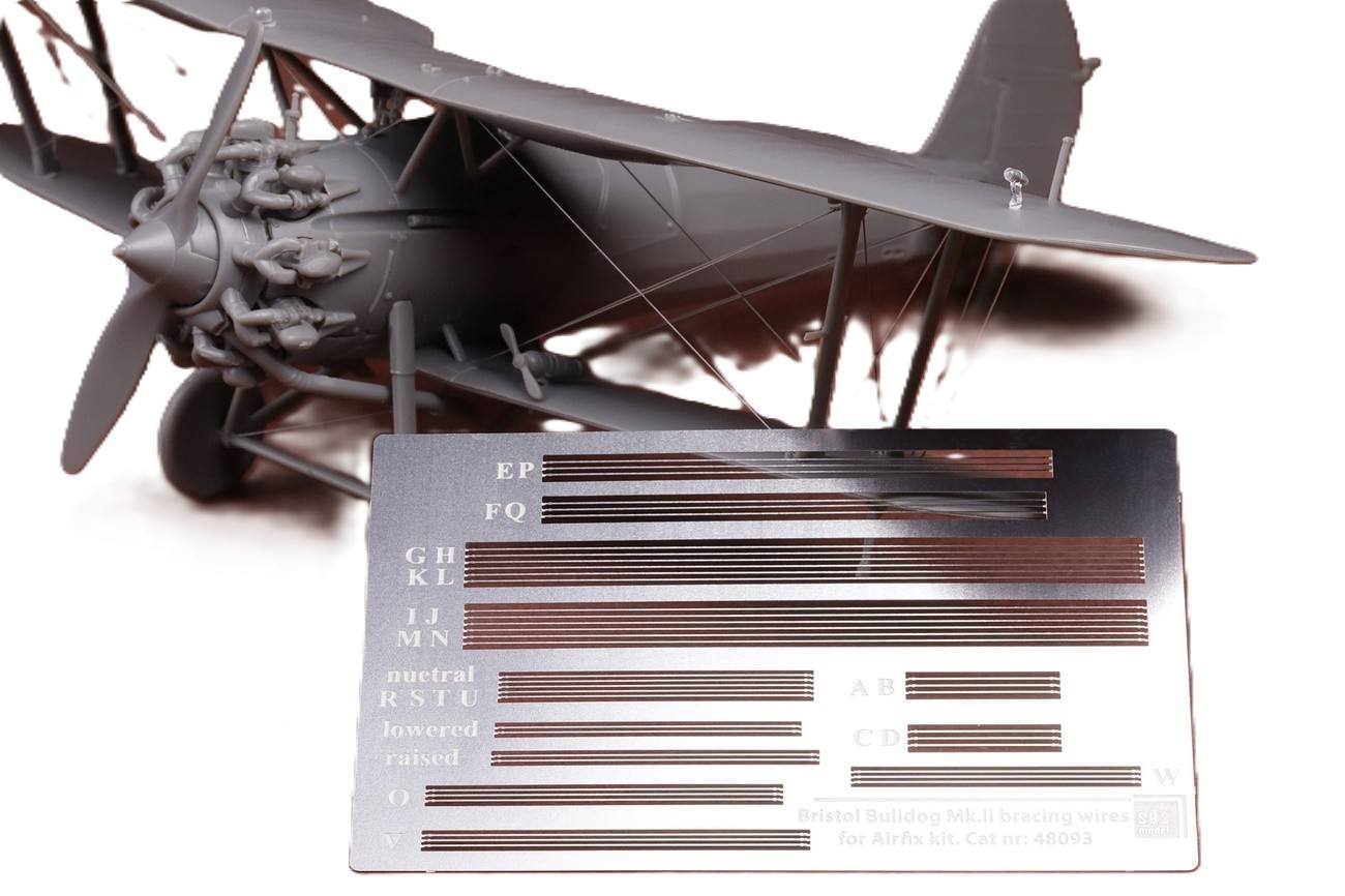 SBS MODEL 48093 BRISTOL BULLDOG RIGGING WIRE Conversion Sets