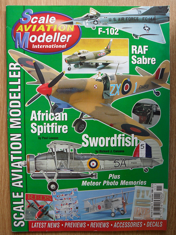 SCALE AVIATION MODELLER Books SAMI VOLUME 05 ISSUE 11