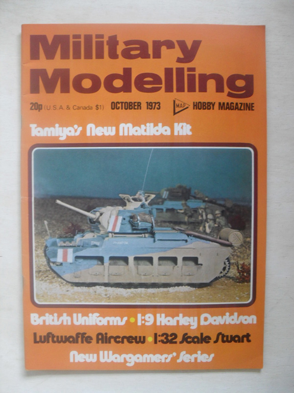MILITARY MODELLING Books MILITARY MODELLING 1973 OCTOBER