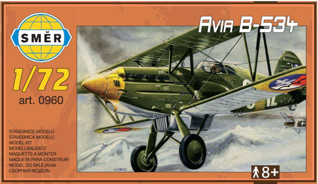 SMER 0960 AVIA B-534 Aircraft Model Kits