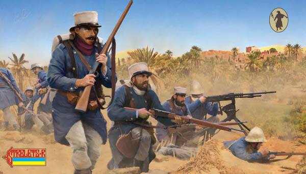 STRELETS 186 FRENCH FOREIGN LEGION EARLY XX C. Model Figures