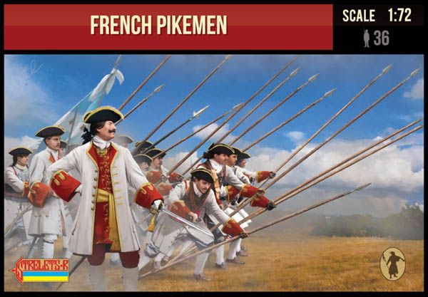 STRELETS 237 FRENCH PIKEMEN Model Figures