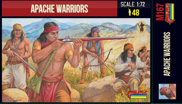 STRELETS M167 APACHE WARRIORS Model Figures