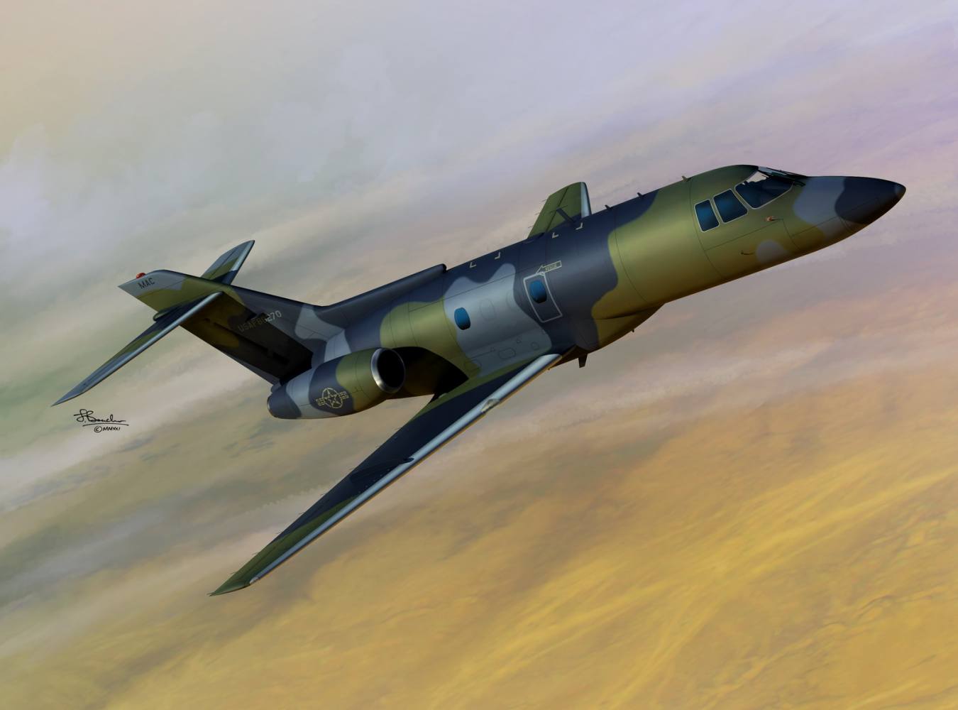 SWORD 72141 C-29A/U-125 BAE-125-800 Aircraft Model Kits