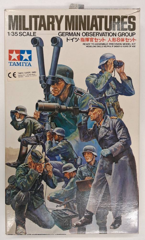 KINGKIT MODEL SCRAPYARD TAMIYA 35073 GERMAN OBSERVATION GROUP INCOMPLETE Salvage Yard