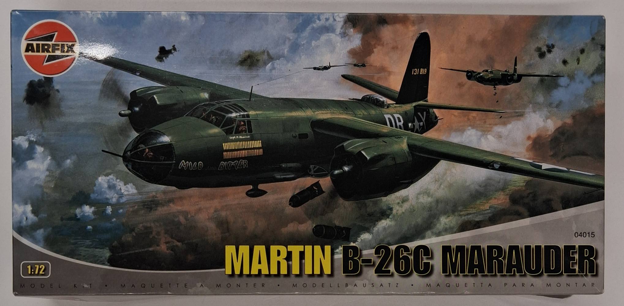 KINGKIT MODEL SCRAPYARD AIRFIX 04015 MARTIN B-26C MARAUDER STARTED Salvage Yard