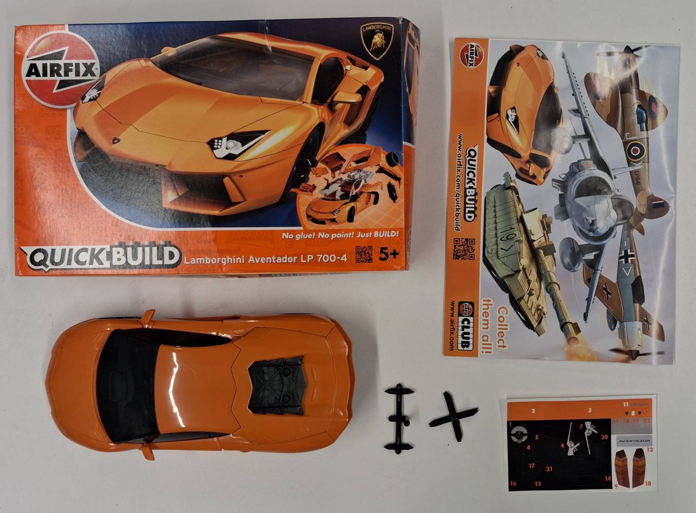 KINGKIT MODEL SCRAPYARD AIRFIX LAMBORGHINI AVENTADOR LP 700-4 STARTED Salvage Yard