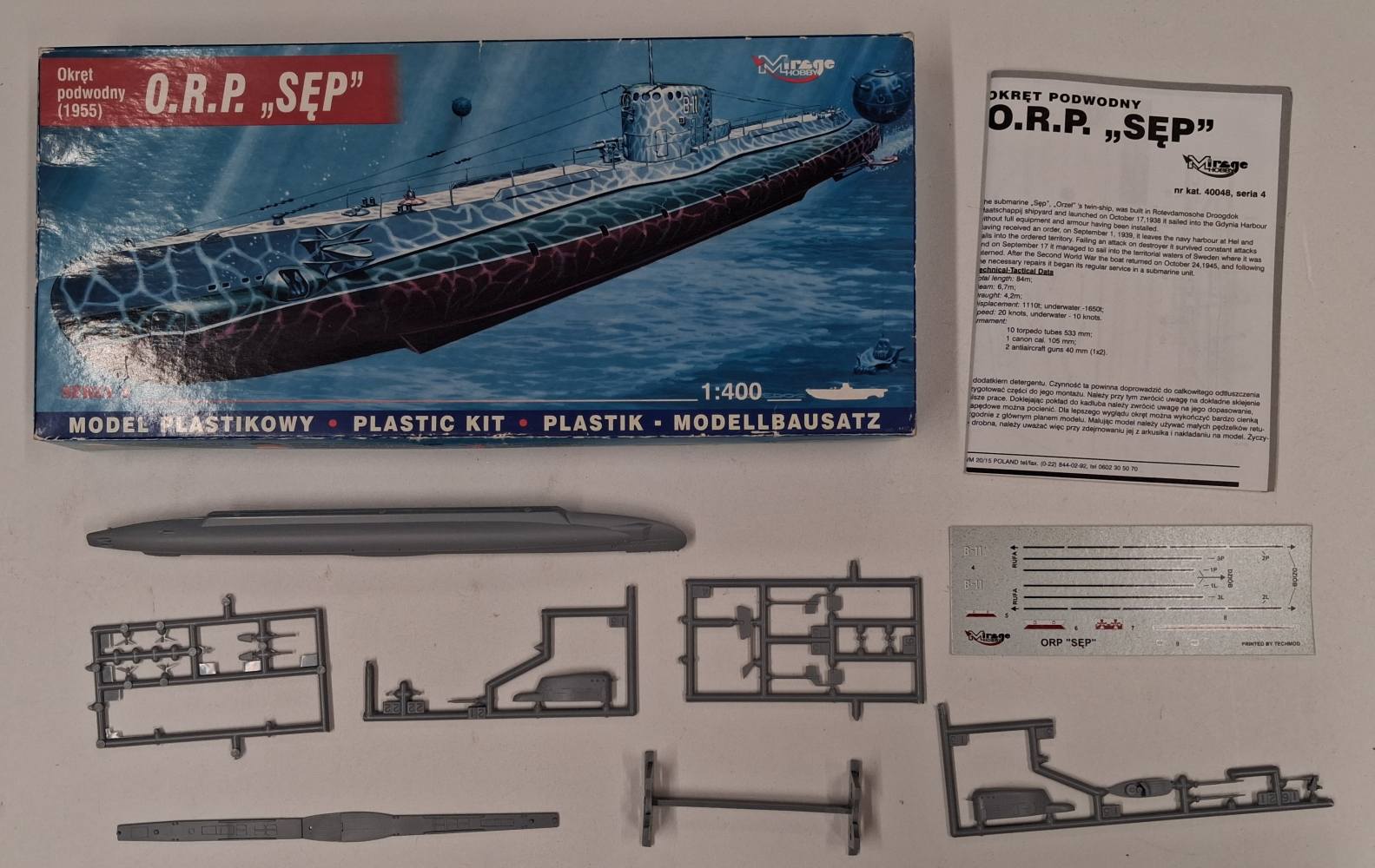KINGKIT MODEL SCRAPYARD MIRAGE HOBBY 40048 O.R.P. Salvage Yard