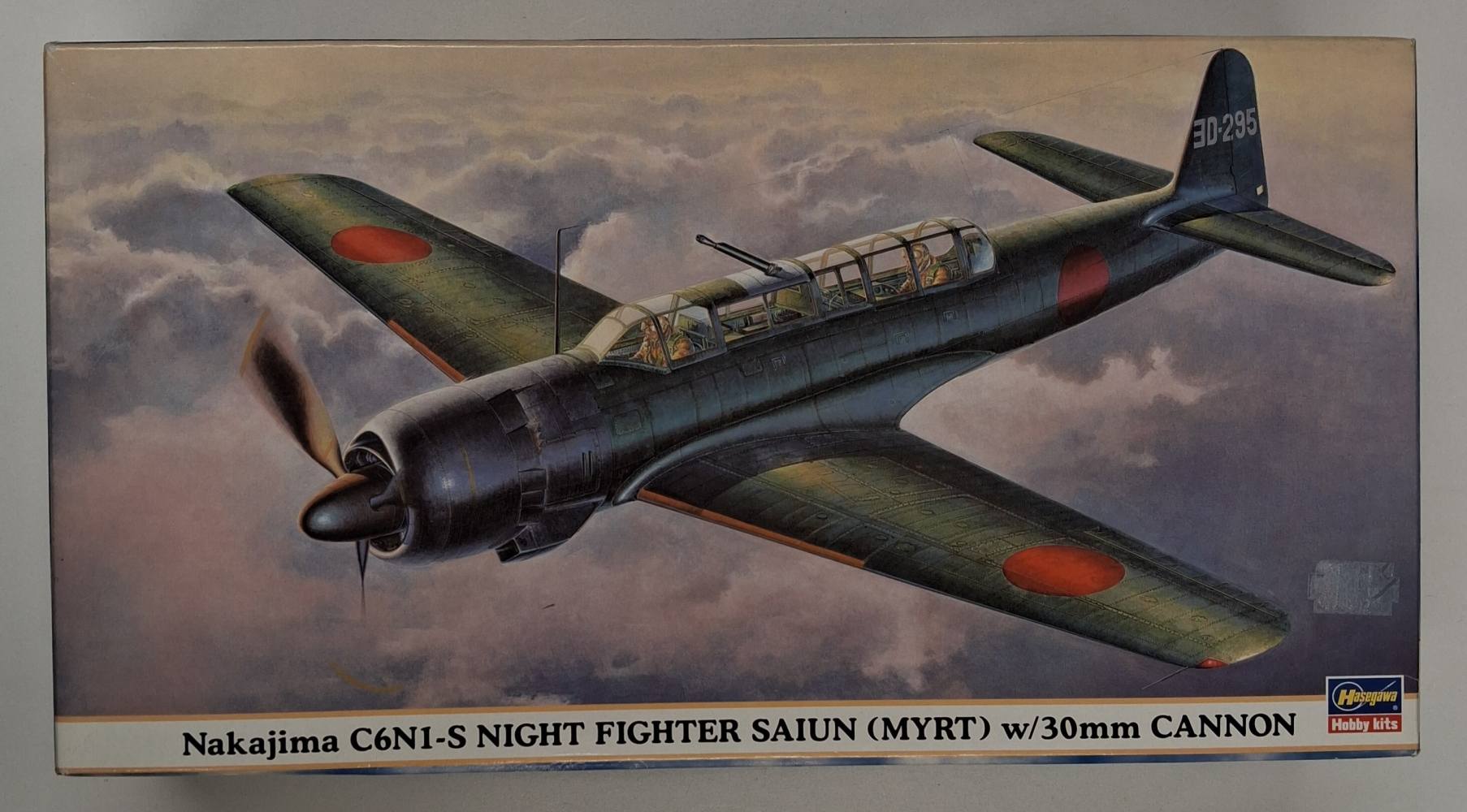 KINGKIT MODEL SCRAPYARD HASEGAWA 09488 NAKAJIMA C6N1-S NIGHT FIGHTER SAIUN MYRT W/30MM CANNON STARTED Salvage Yard