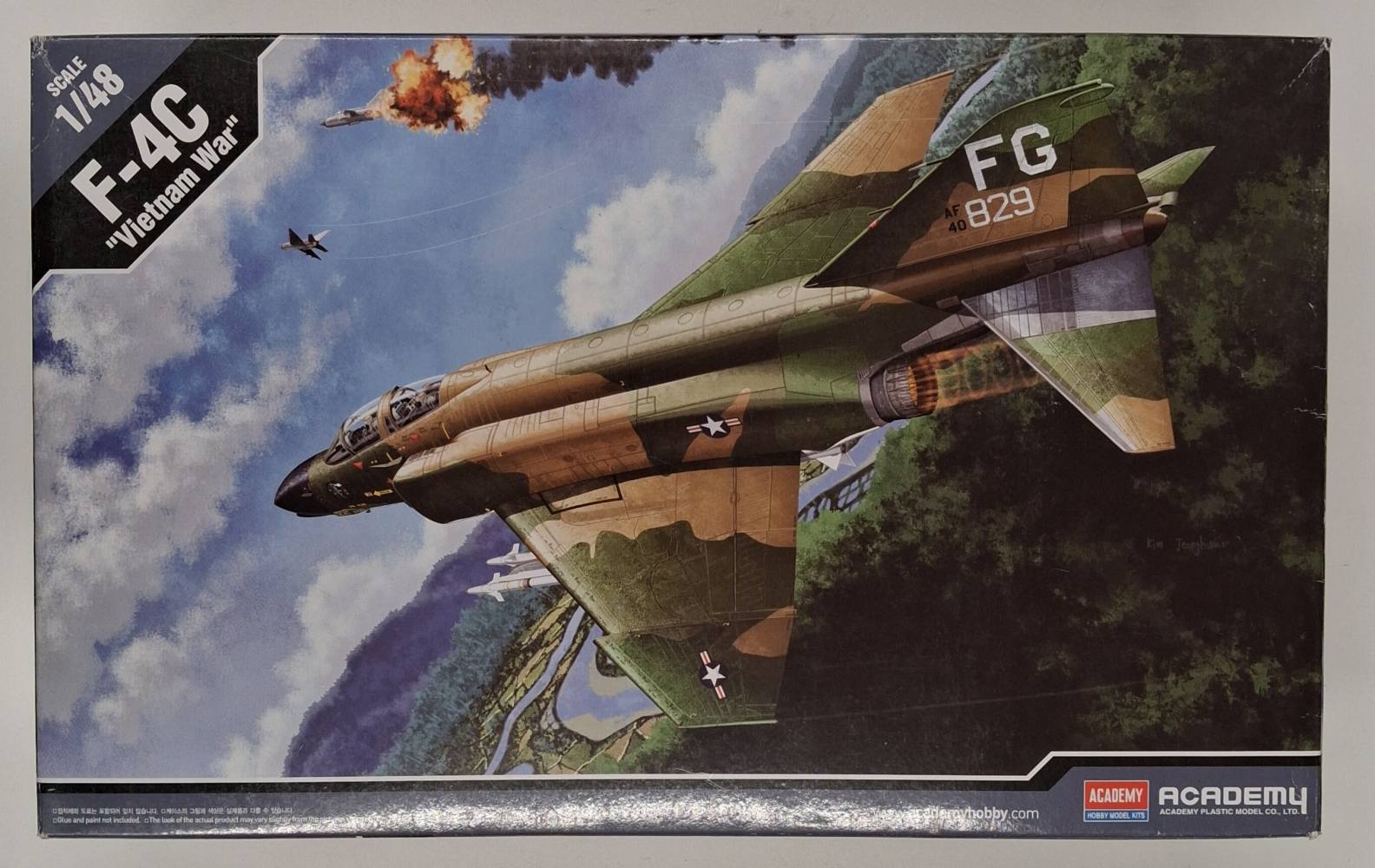KINGKIT MODEL SCRAPYARD ACADEMY 12294 F-4C VIETNAM WAR STARTED Salvage Yard