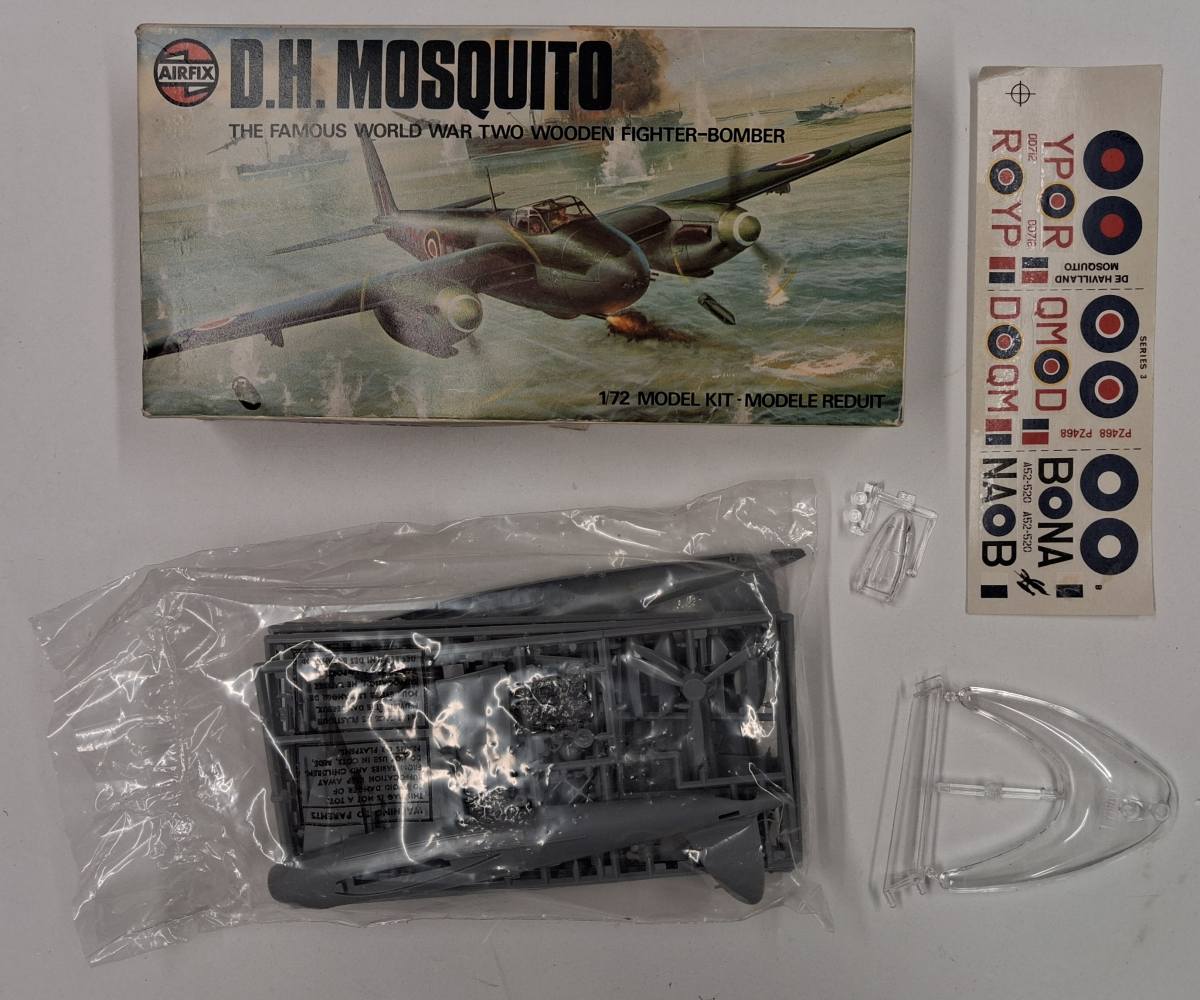 KINGKIT MODEL SCRAPYARD AIRFIX 03019-3 DE HAVILLAND MOSQUITO NO INSTRUCTIONS Salvage Yard