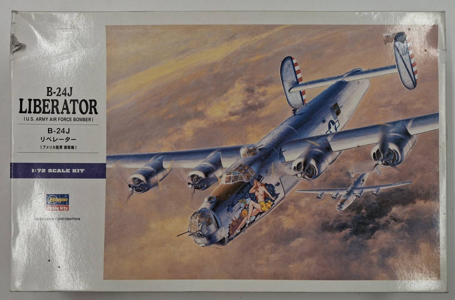 KINGKIT MODEL SCRAPYARD HASEGAWA 01559 B-24J LIBERATOR NO DECALS Salvage Yard