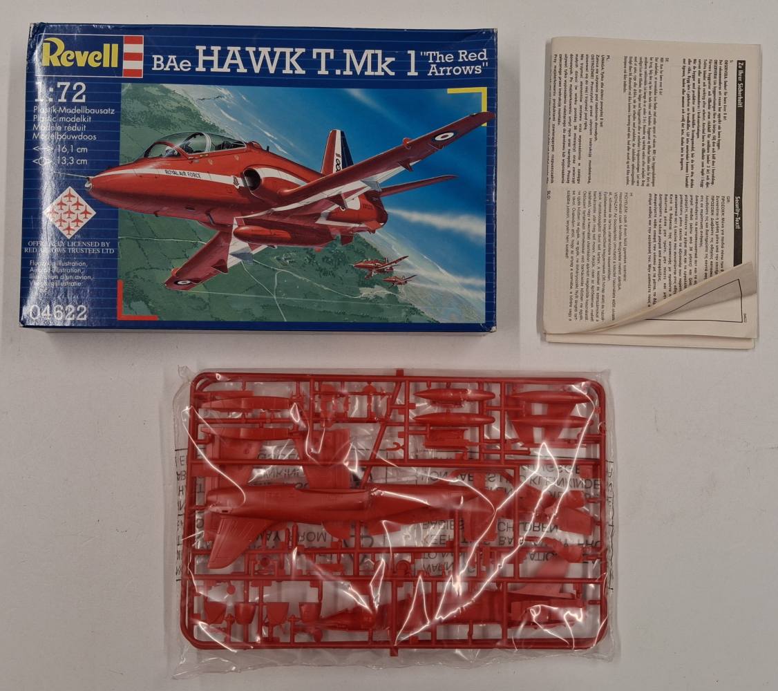 KINGKIT MODEL SCRAPYARD REVELL 04622 BAE HAWK T.MK THE RED ARROWS NO DECALS Salvage Yard