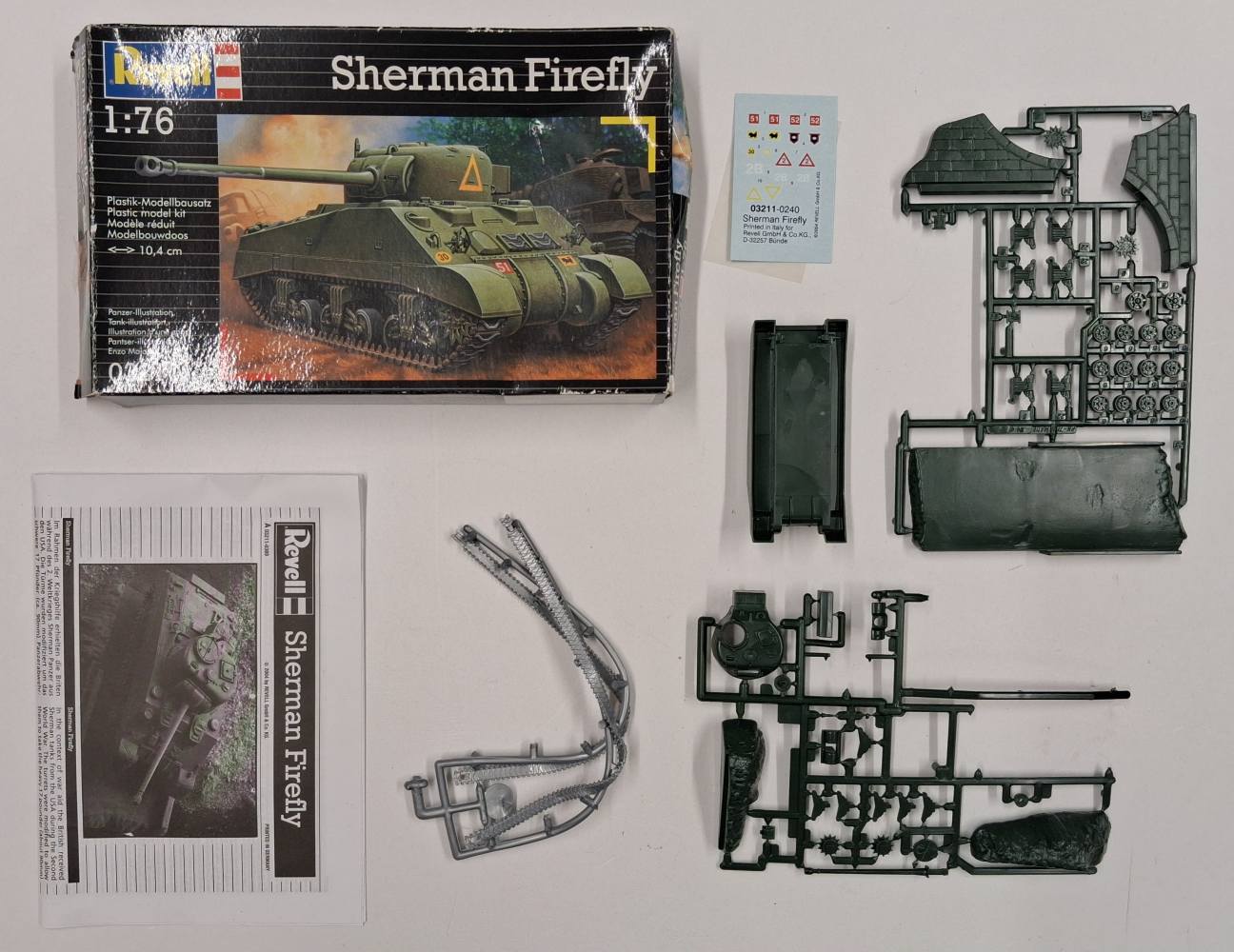 KINGKIT MODEL SCRAPYARD REVELL 03211 SHERMAN FIREFLY STARTED Salvage Yard