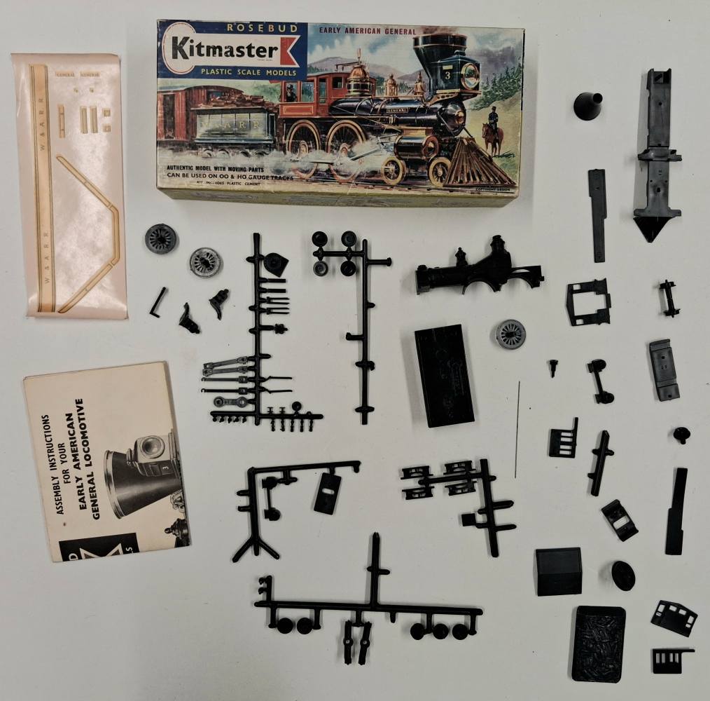 KINGKIT MODEL SCRAPYARD ROSEBUD KITMASTER 3 EARLY AMERICAN GENERAL STARTED Salvage Yard