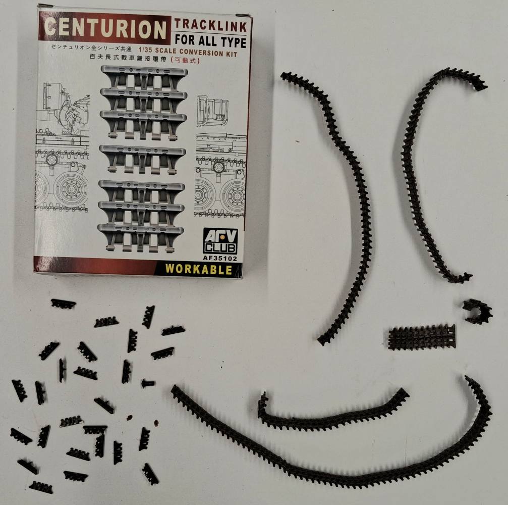 KINGKIT MODEL SCRAPYARD AFV CLUB AF35102 CENTURION TRACKLINK FOR ALL TYPE CONVERSION KIT WORKABLE STARTED Salvage Yard