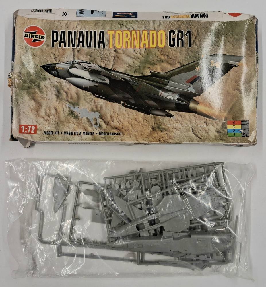 KINGKIT MODEL SCRAPYARD AIRFIX 04027 PANAVIA TORNADO GR1 NO INSTRUCTIONS NO DECALS Salvage Yard
