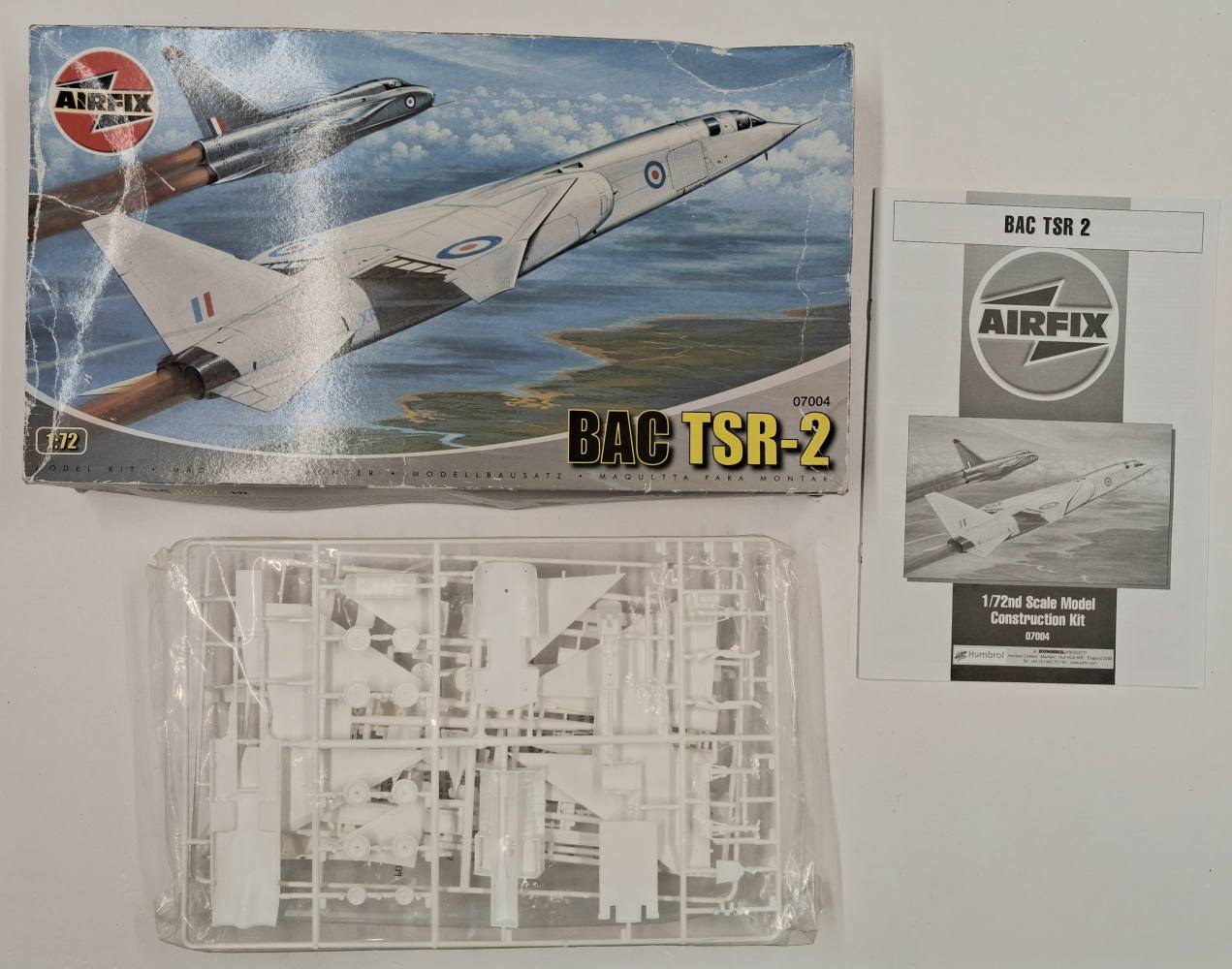 KINGKIT MODEL SCRAPYARD AIRFIX 07004 BAC TSR-2 NO DECALS Salvage Yard