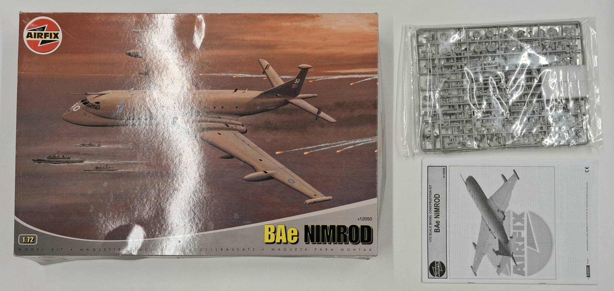 KINGKIT MODEL SCRAPYARD AIRFIX A12050 BAE NIMROD NO DECALS Salvage Yard