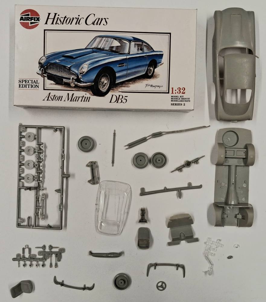 KINGKIT MODEL SCRAPYARD AIRFIX 02406 HISTORIC CARS ASTON MARTIN DB5 STARTED Salvage Yard