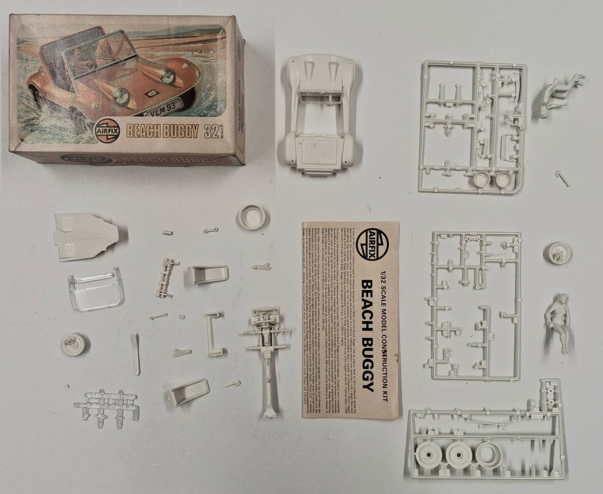 KINGKIT MODEL SCRAPYARD AIRFIX 02412-5 BEACH BUGGY STARTED Salvage Yard