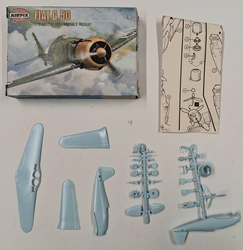 KINGKIT MODEL SCRAPYARD AIRFIX 9 61046 FIAT G.50 NO DECALS Salvage Yard