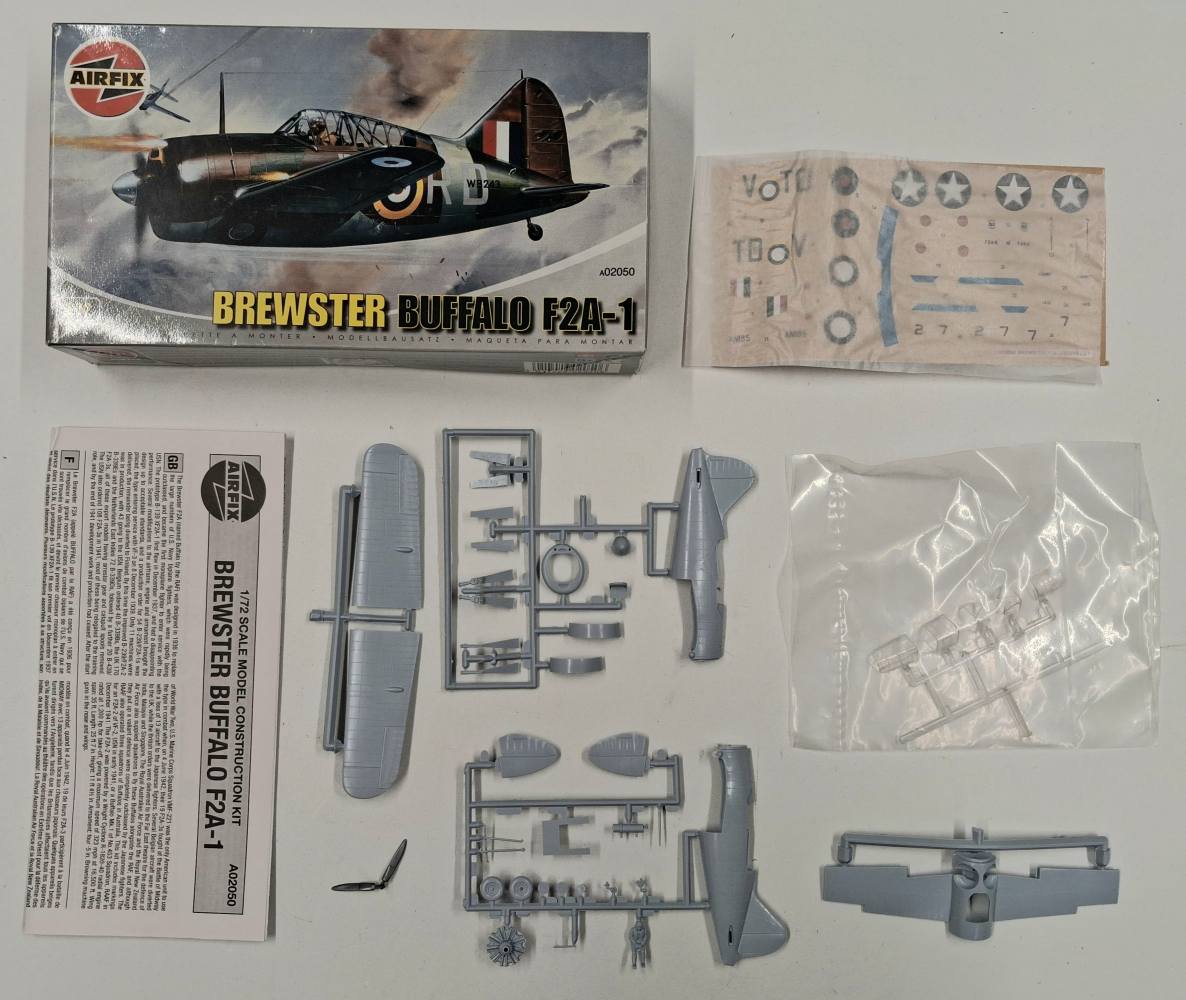 KINGKIT MODEL SCRAPYARD AIRFIX A02050 BREWSTER BUFFALO F2A-1 BROKEN PROPELLER Salvage Yard