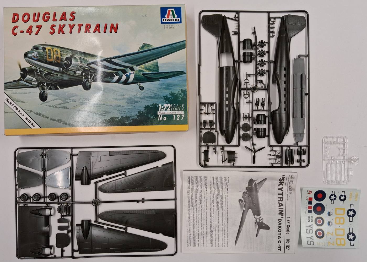 KINGKIT MODEL SCRAPYARD ITALERI 127 DOUGLAS C-47 SKYTRAIN MISSING PROPELLER Salvage Yard