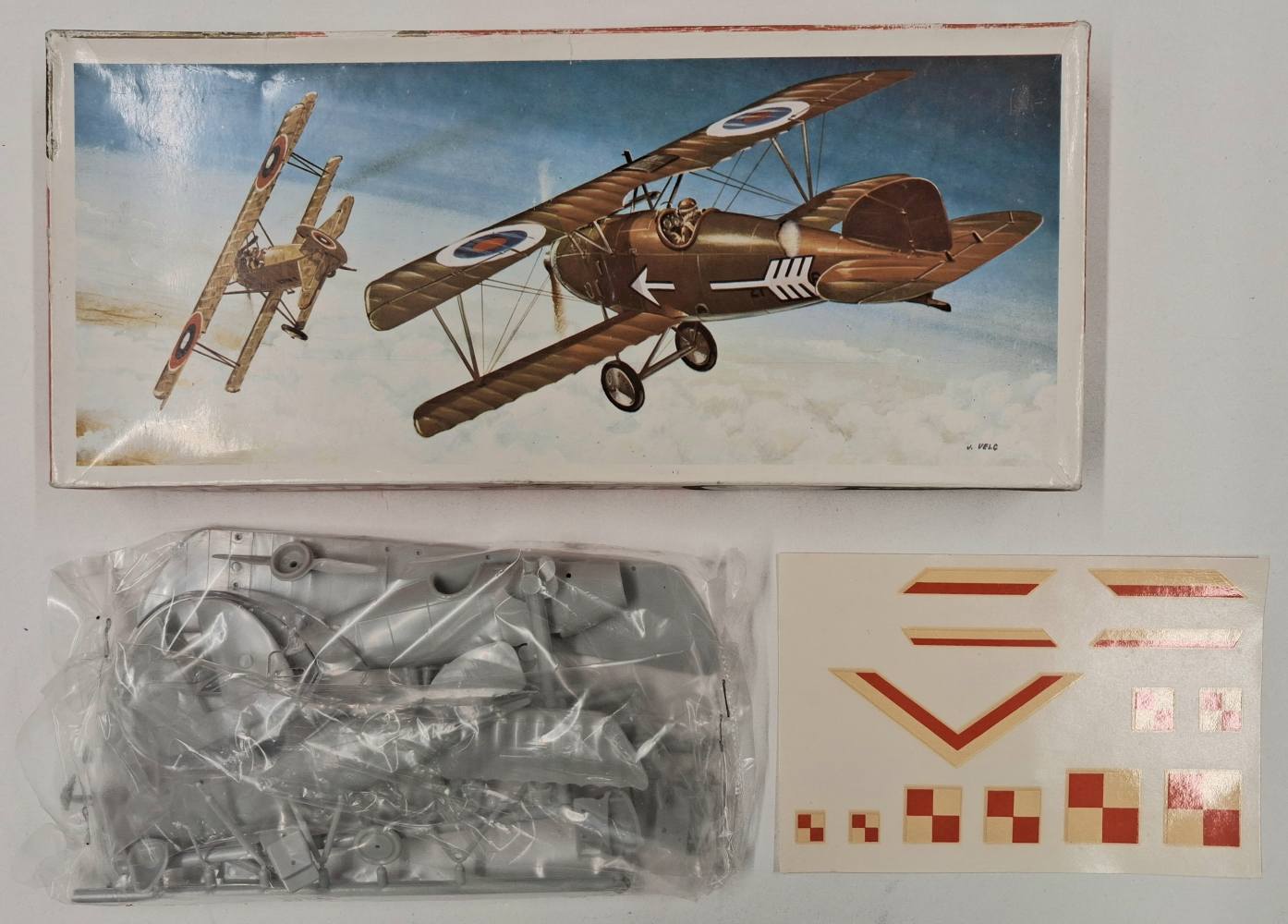 KINGKIT MODEL SCRAPYARD SMER 115 ALBATROS D.III MISSING DECALS NO INSTRUCTIONS Salvage Yard
