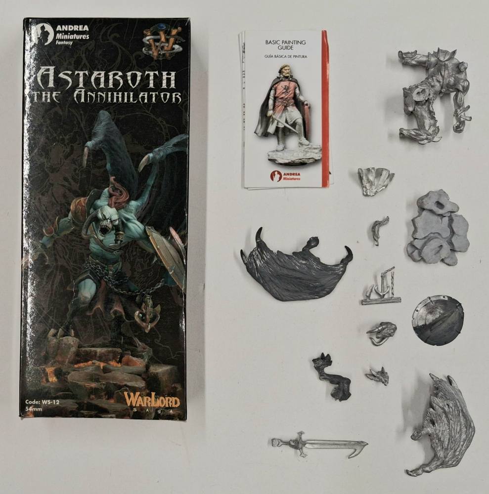 KINGKIT MODEL SCRAPYARD ANDREA MINIATURES FANTASY WS-12 ASTAROTH THE ANNIHILATOR STARTED Salvage Yard