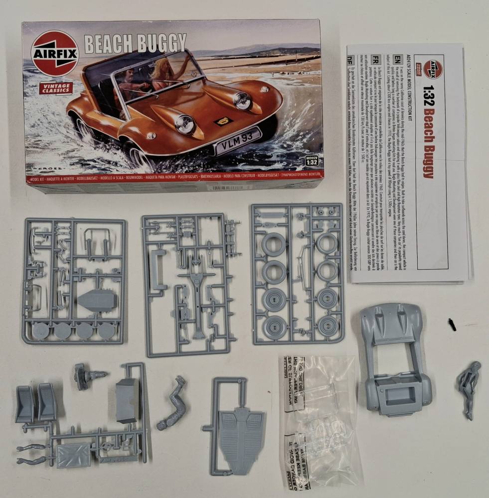 KINGKIT MODEL SCRAPYARD AIRFIX A02412V BEACH BUGGY STARTED Salvage Yard