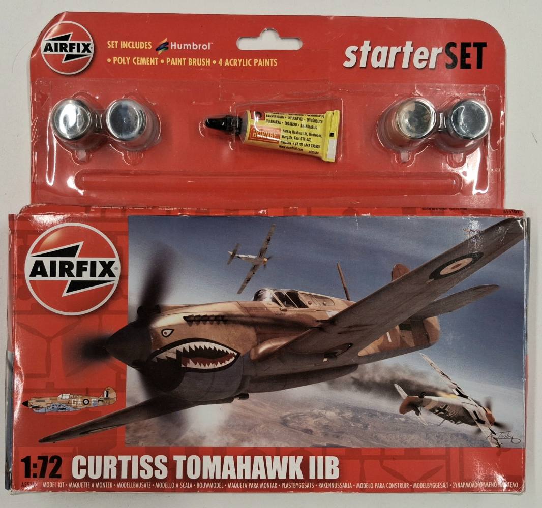 KINGKIT MODEL SCRAPYARD AIRFIX A55101 CURTISS TOMAHAWK IIB MISSING PAINTBRUSH Salvage Yard